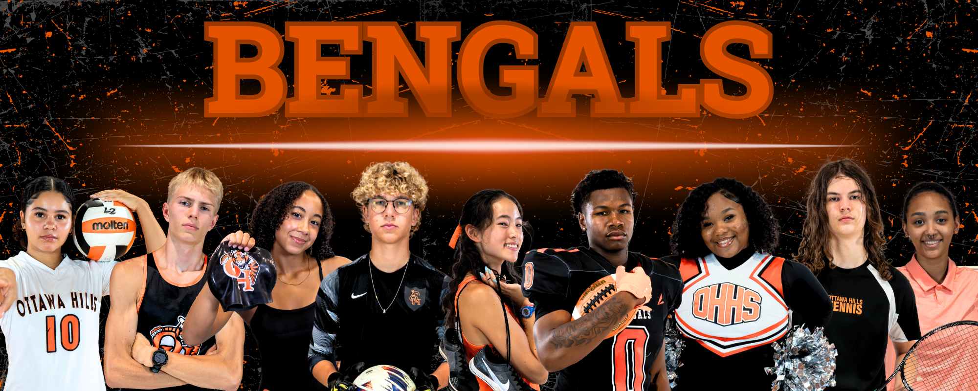 Cheer on our Ottawa Hills Bengals!
