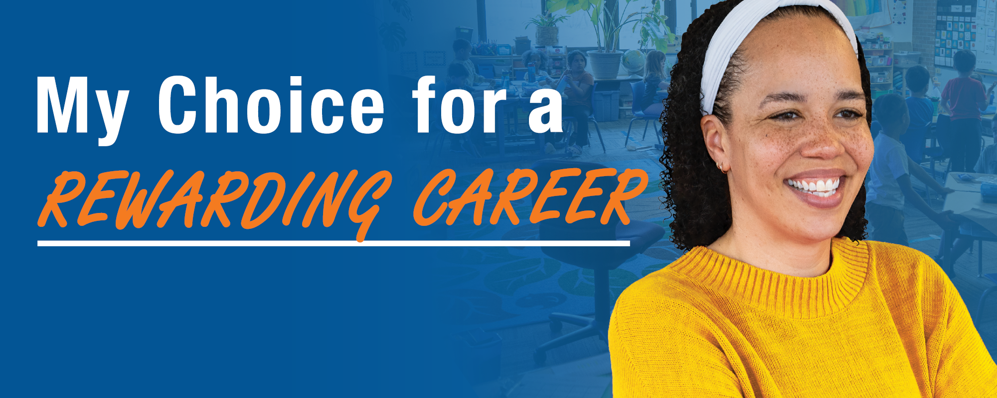 My choice for a rewarding career